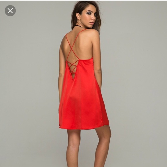 Motel red dress - Picture 1 of 4